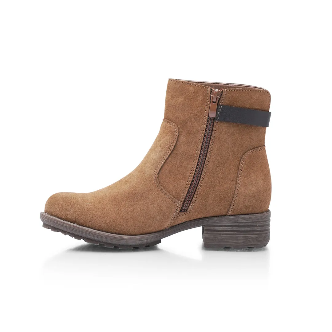 Kiera Wide Fit Womens's Water Resistant Suede Boot