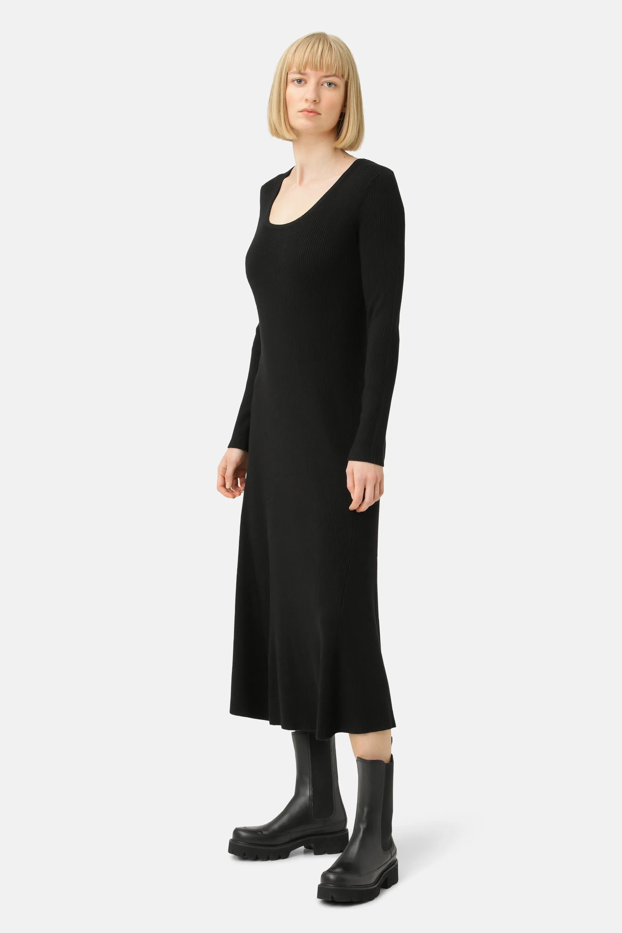 Knit Dress - Black