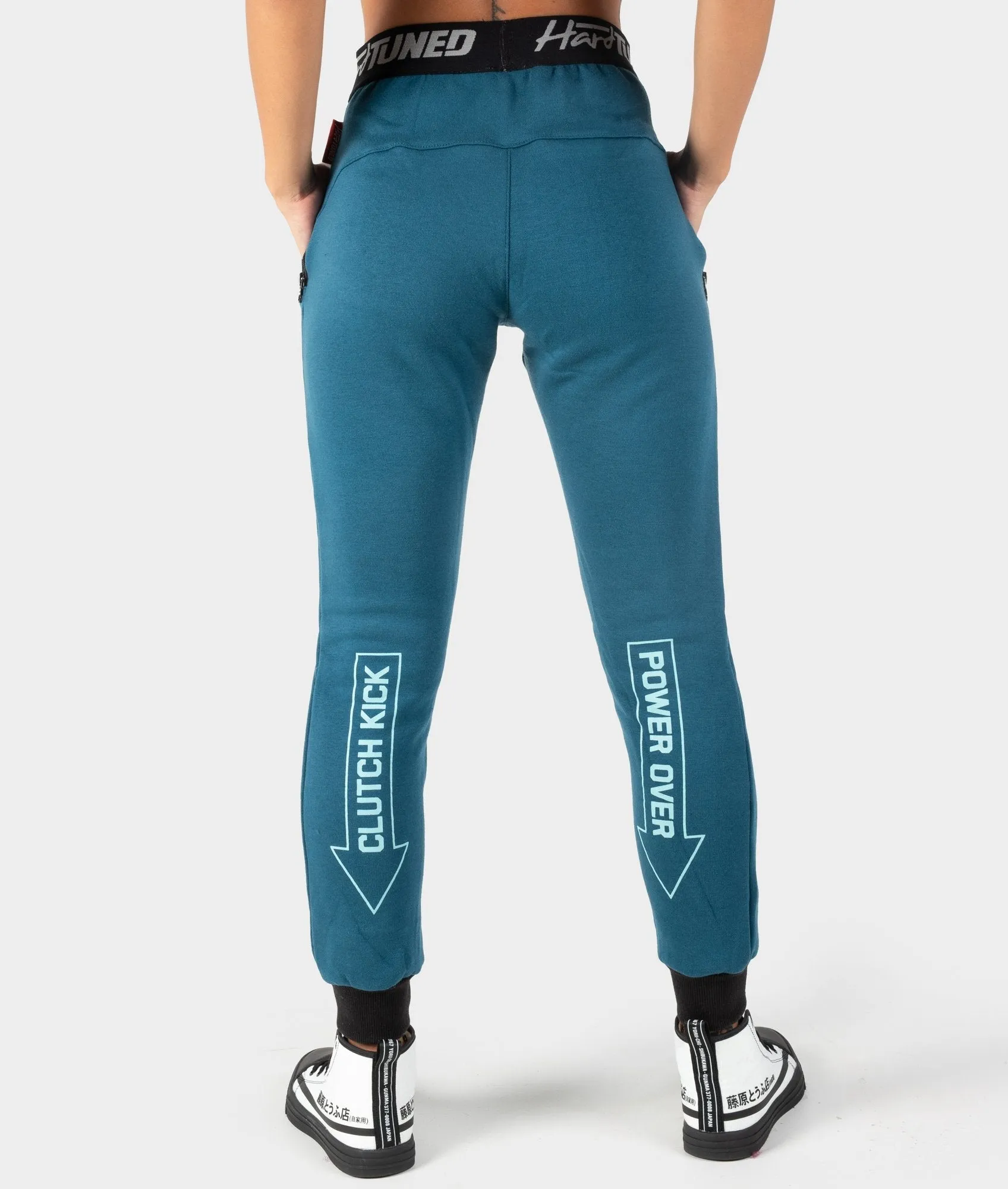 Ladies Power Over Trackies - Teal