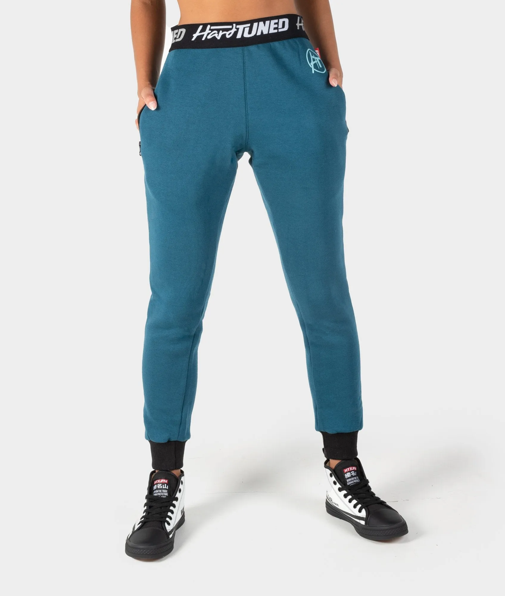 Ladies Power Over Trackies - Teal