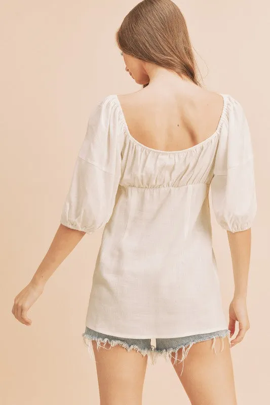 Lillet Button Down Top