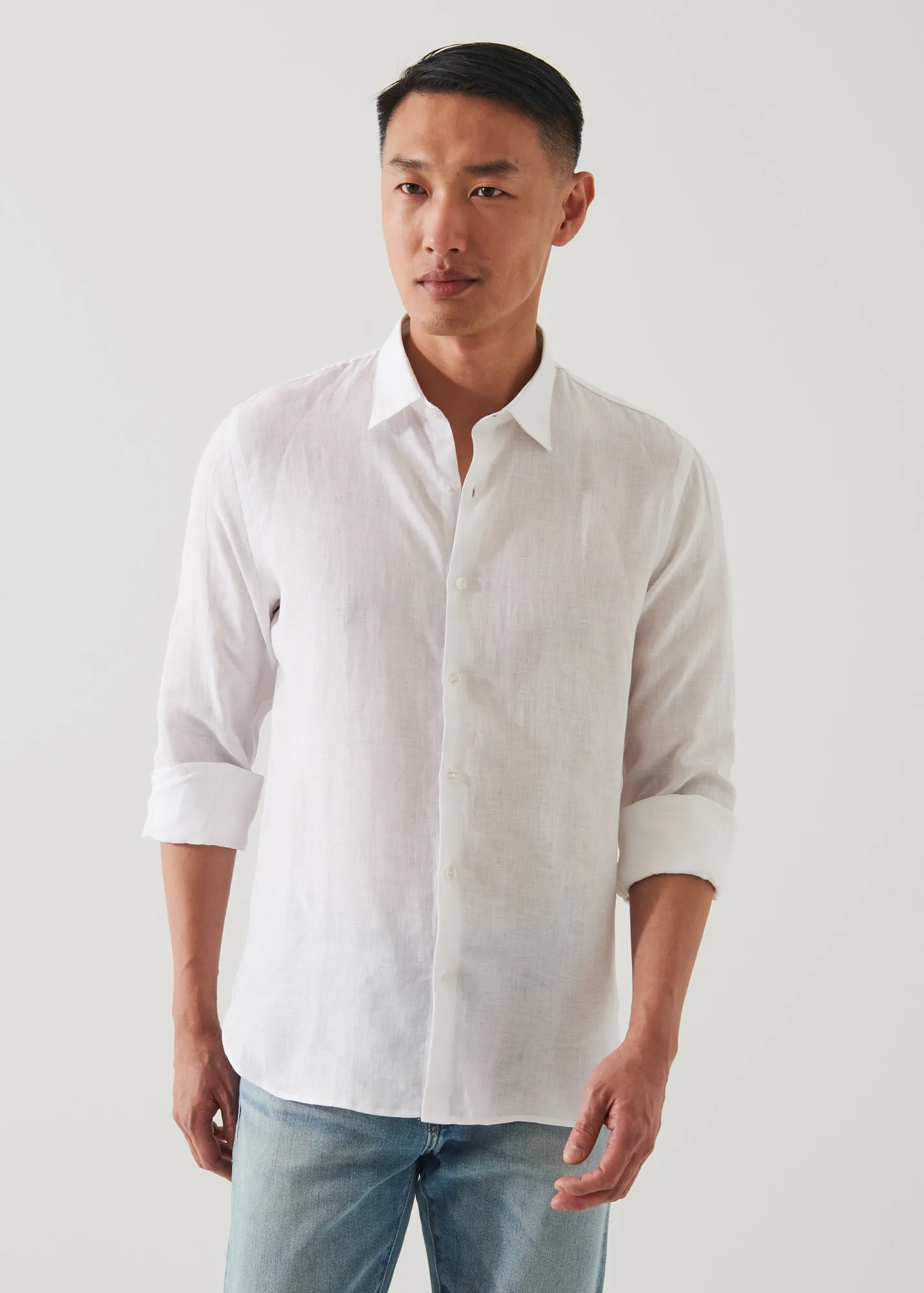 LINEN CHAMBRAY SHIRT