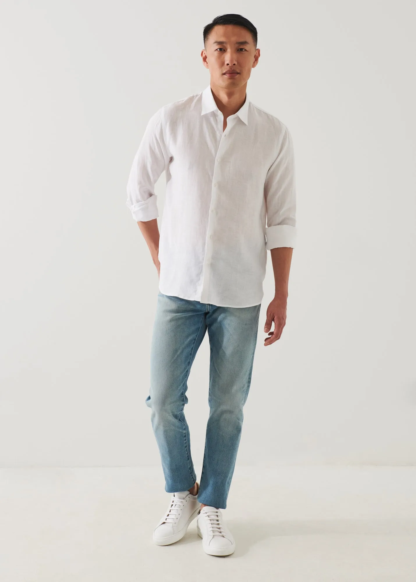 LINEN CHAMBRAY SHIRT