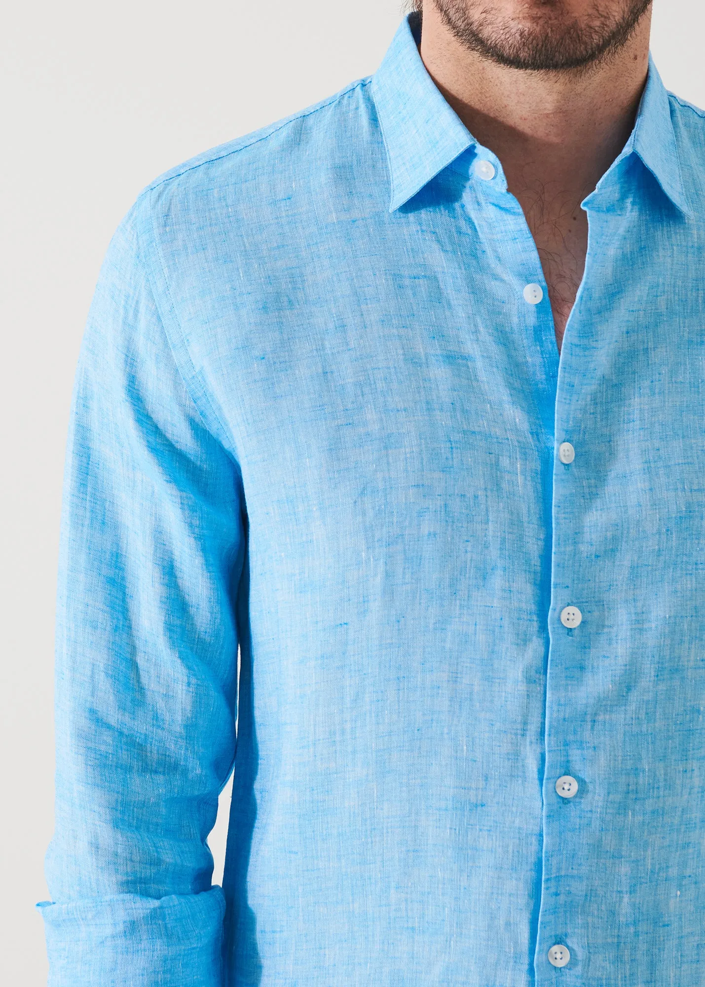 LINEN CHAMBRAY SHIRT