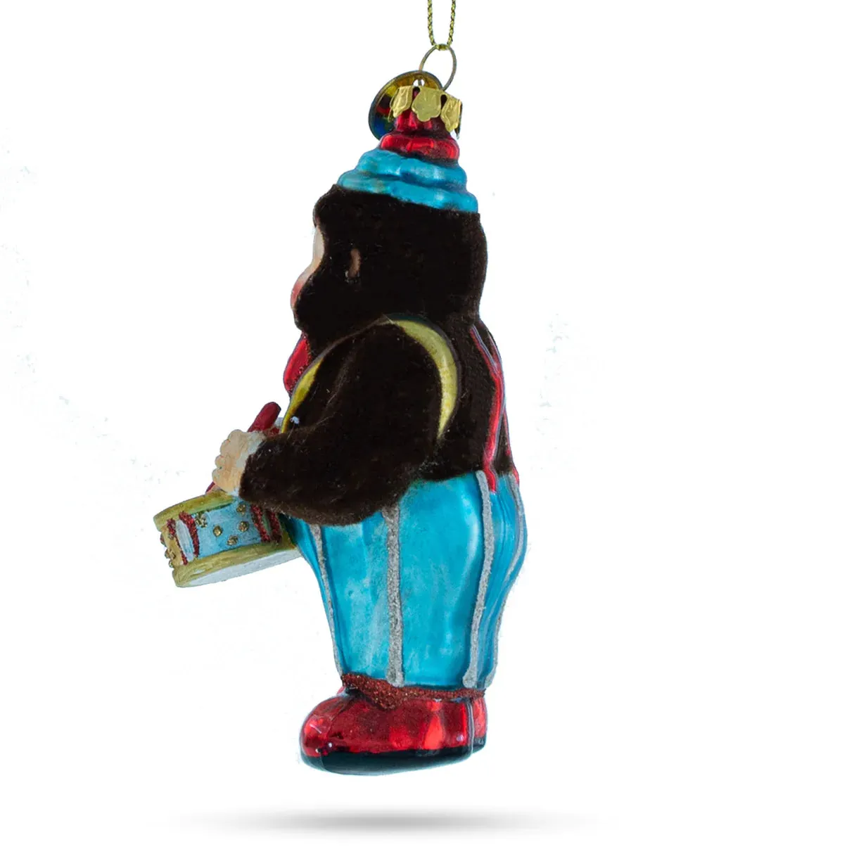 Little Drummer Monkey Pa-rum-pa-pum-pum Ornament