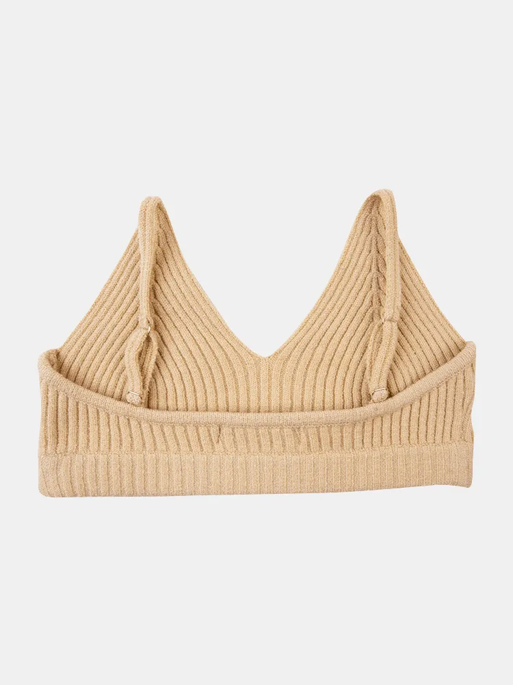 Lost In Nowhere Blossom Bralette - Brown