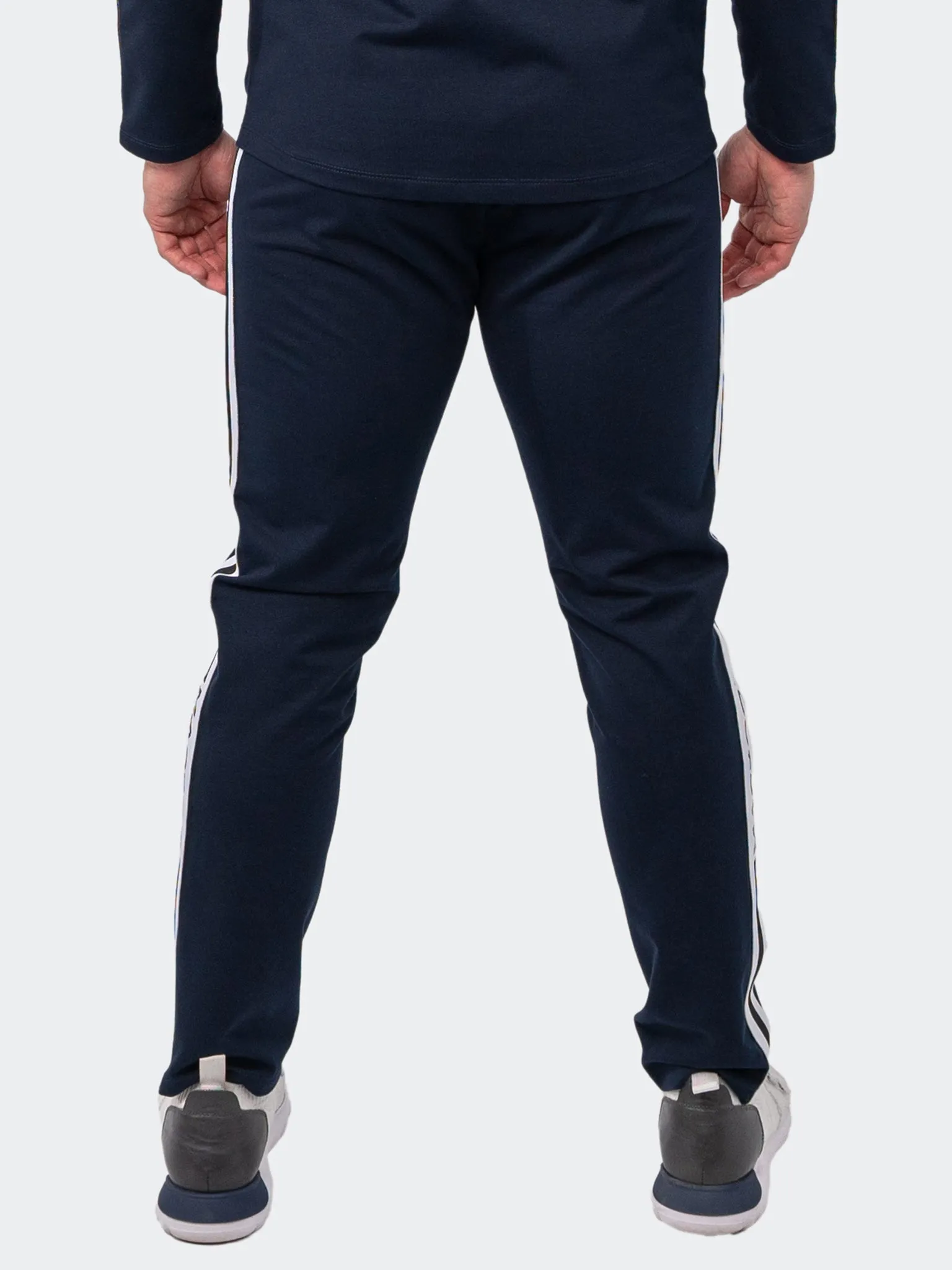 Maceoo Athleisure | Jogger Track Blue