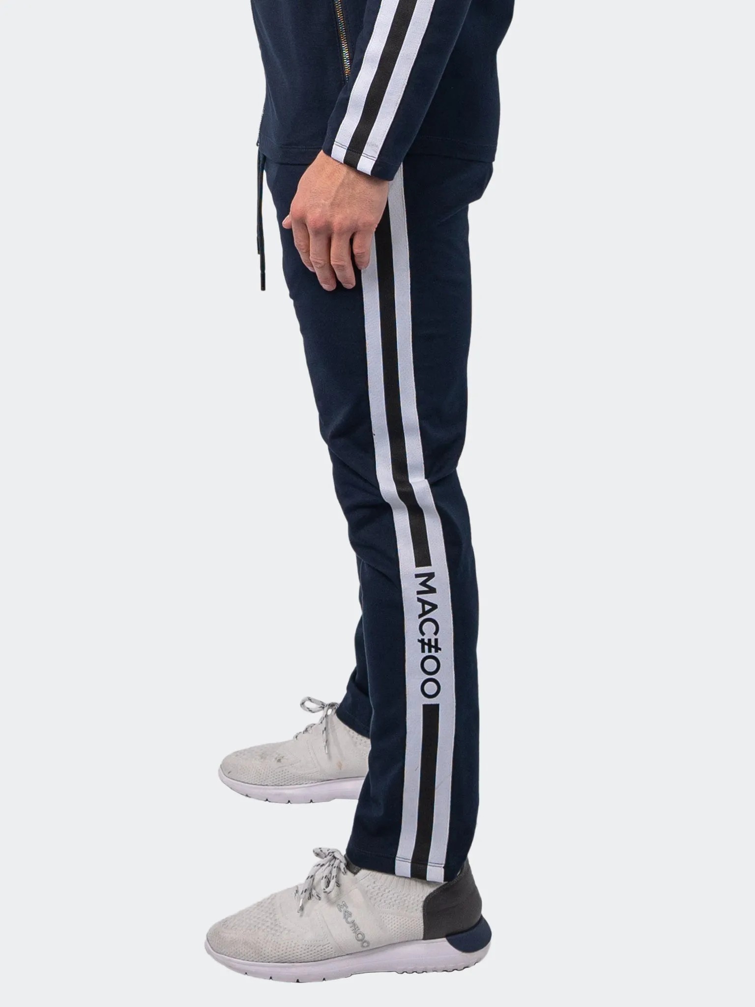 Maceoo Athleisure | Jogger Track Blue