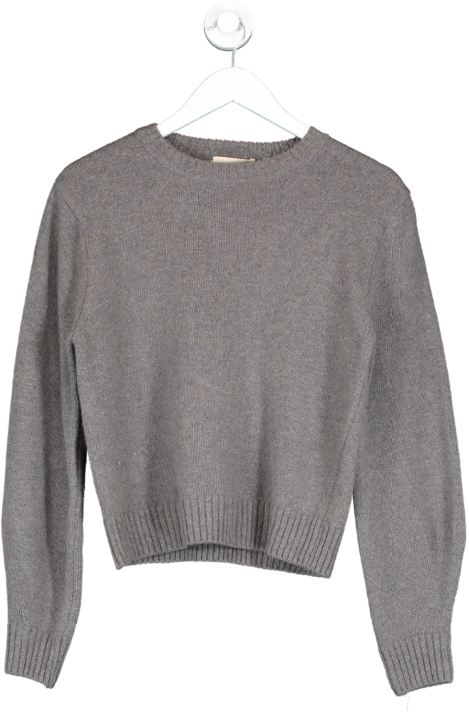 Mamu Studios Grey Ray Wool Sweater One Size