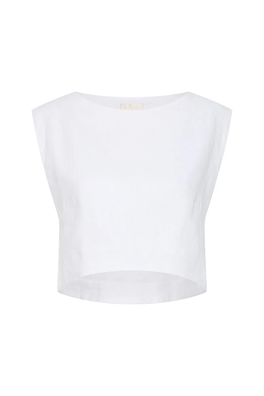 MARTINA CROP TOP - IVORY