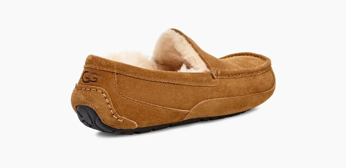 Men's Ascot Slipper Suede