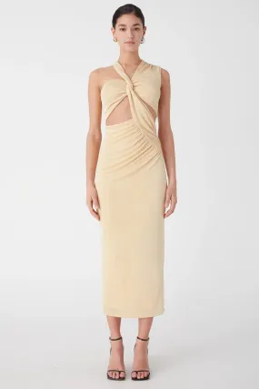 Misha Graciela Midi Dress - Lemon Drop