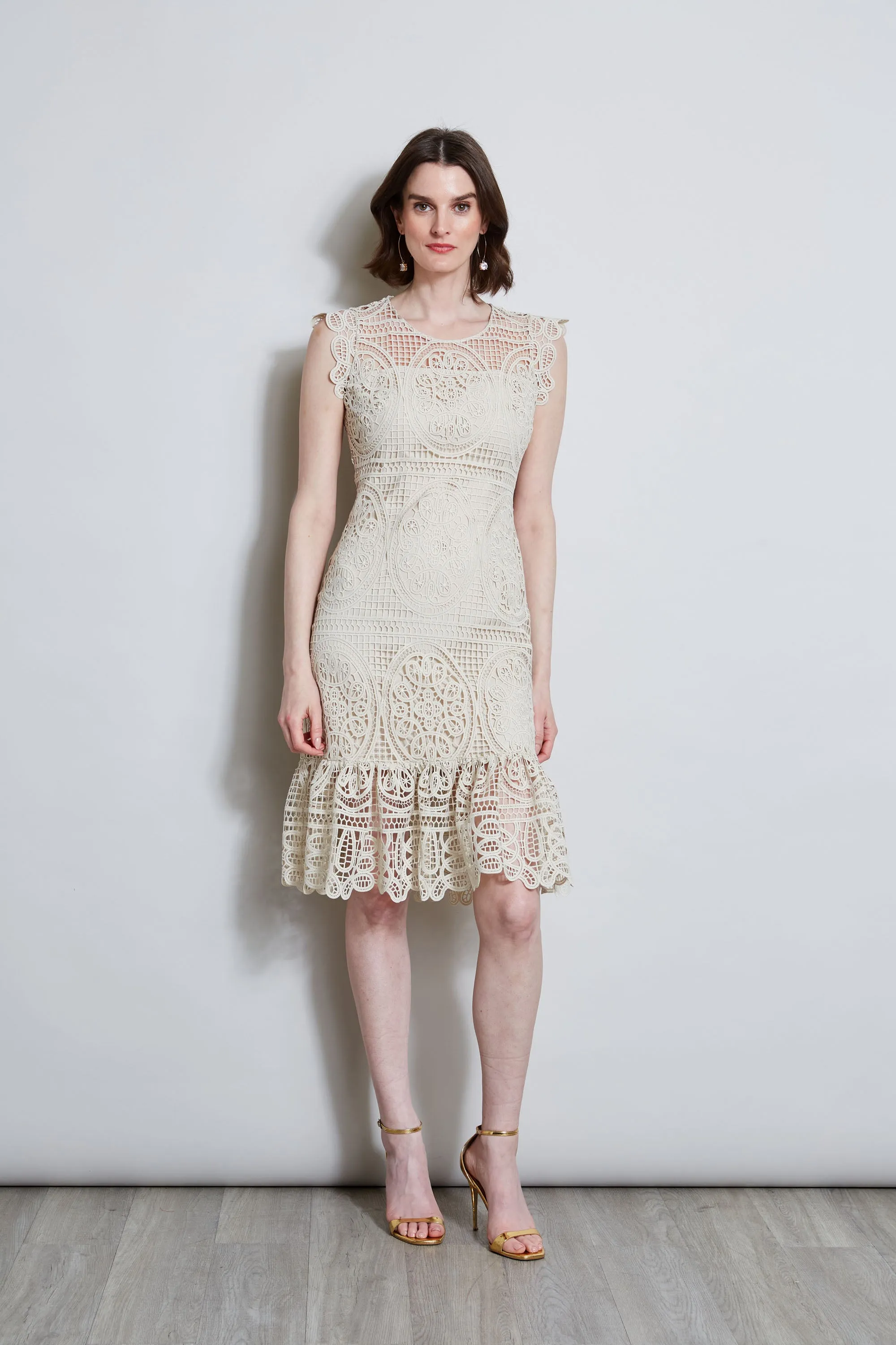 Mosaic Lace Dress