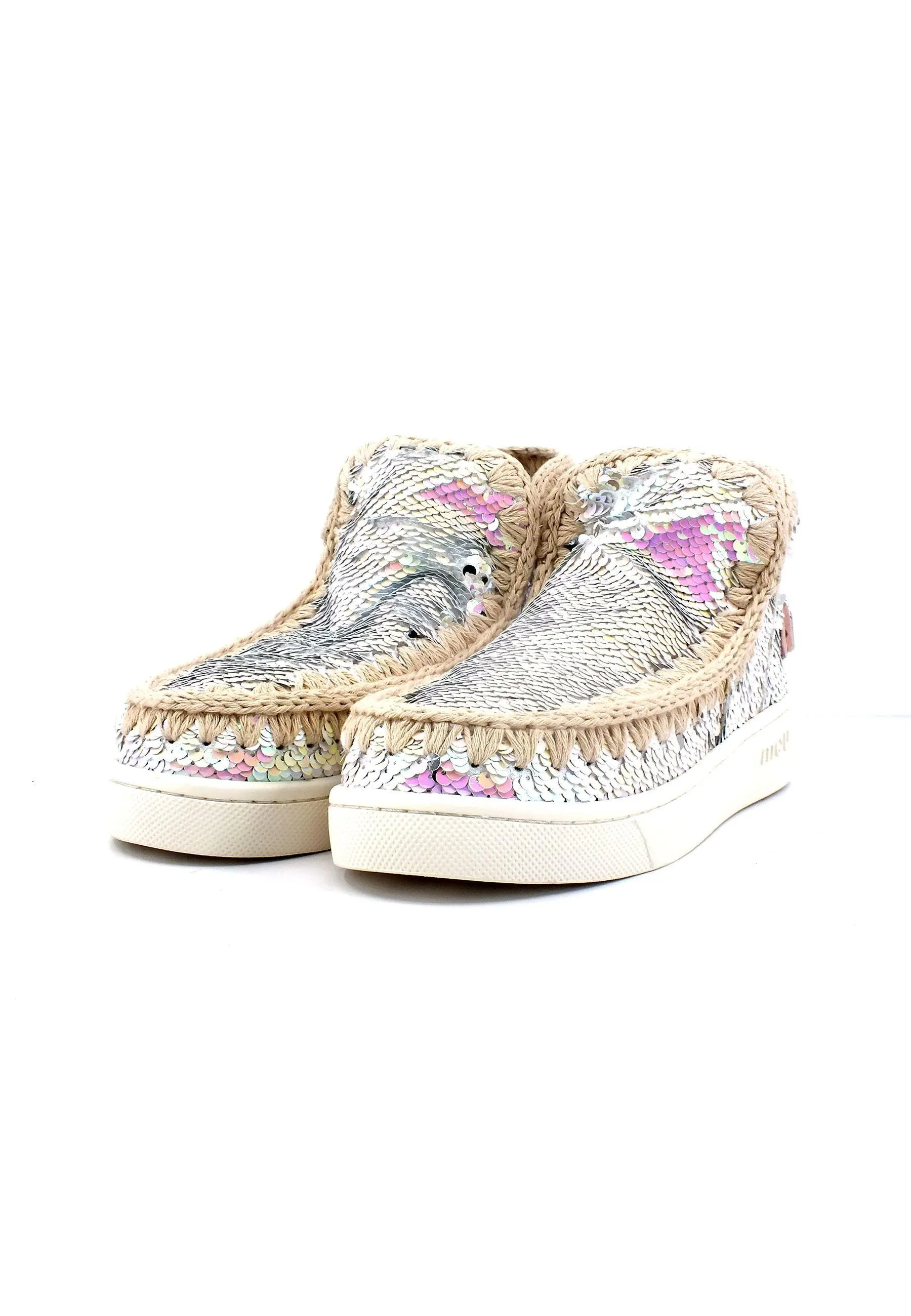 MOU Summer Eskimo Stivaletto Donna Argento Iridescente MU.SW211001G