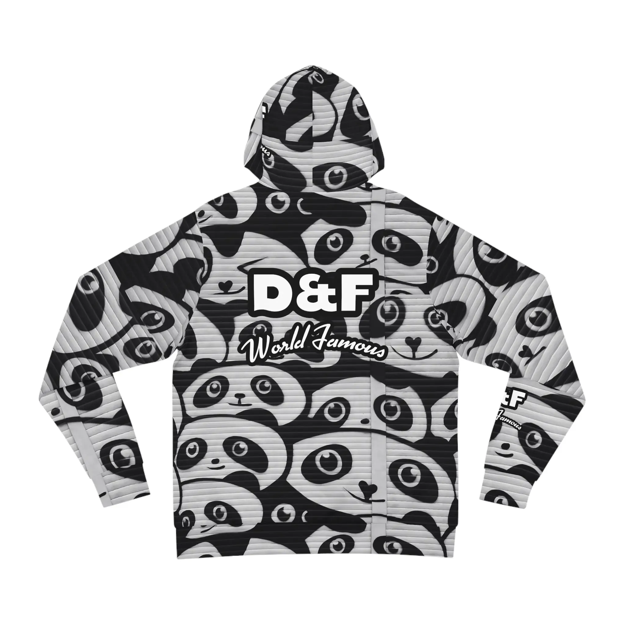 NLB VINTAGE "D&FWF" ×Panda× Fashion Hoodie