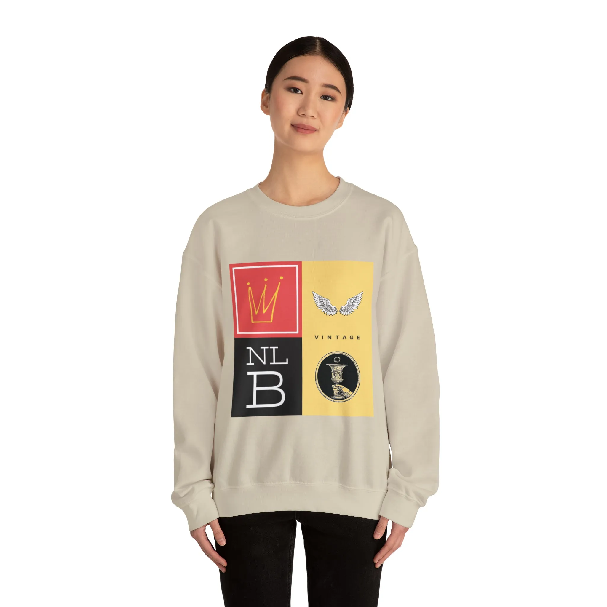 NLB VINTAGE "PRESTIGE" Heavy Blend™ Crewneck Sweatshirt