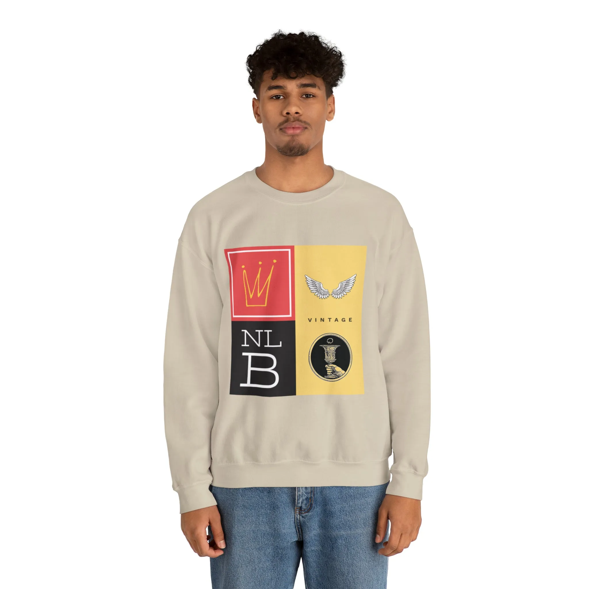 NLB VINTAGE "PRESTIGE" Heavy Blend™ Crewneck Sweatshirt