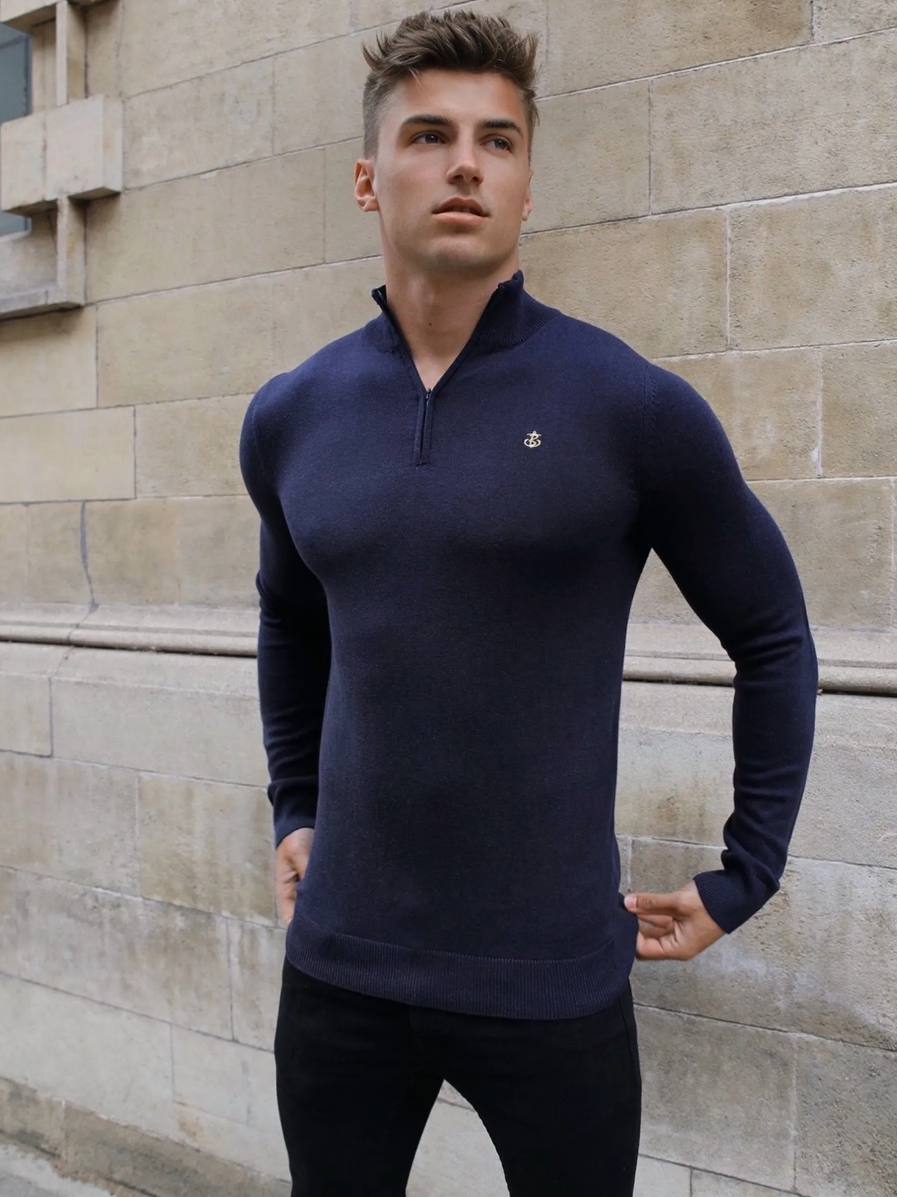 Oxbridge Sweater - Navy