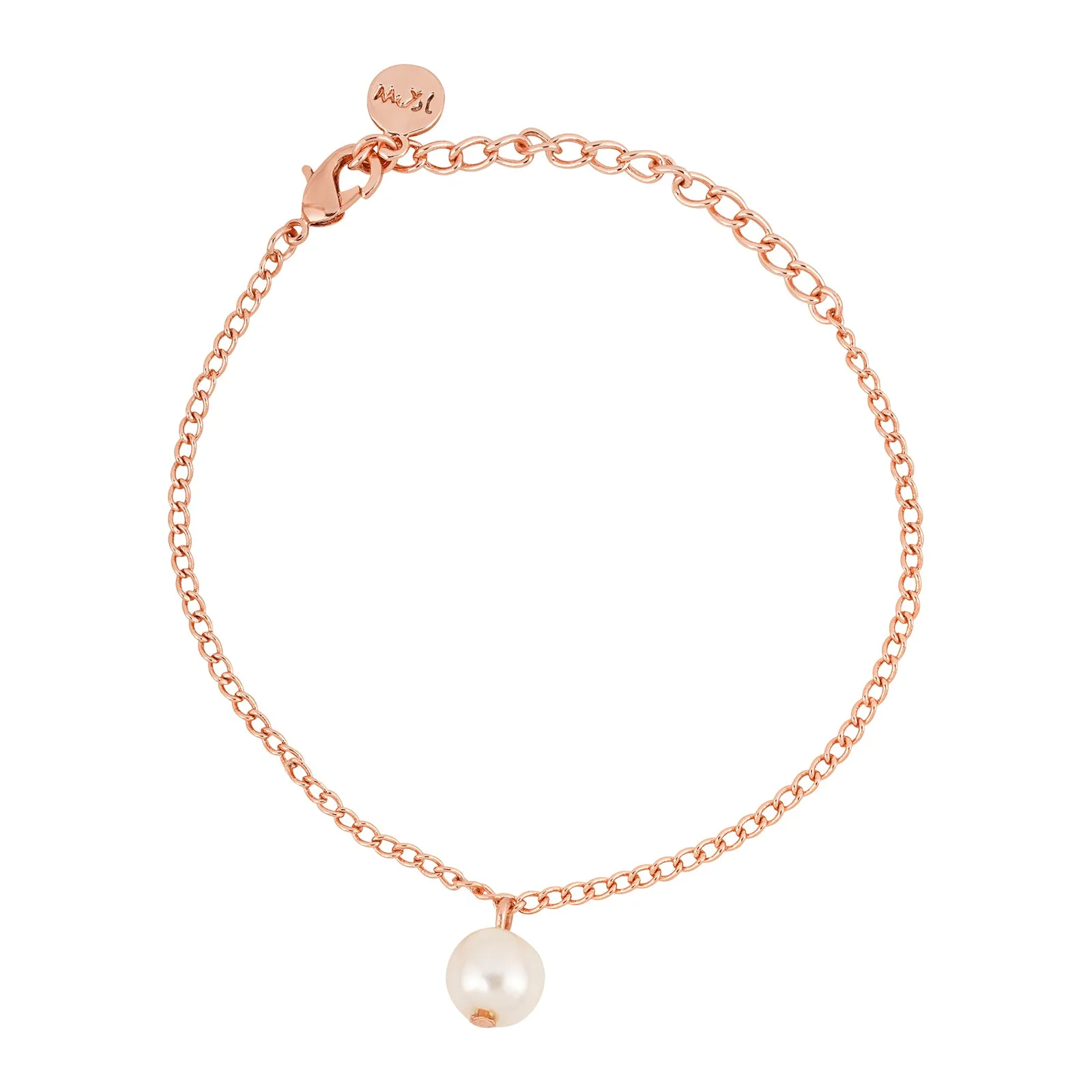 Pearlo Rosegold Charm Set