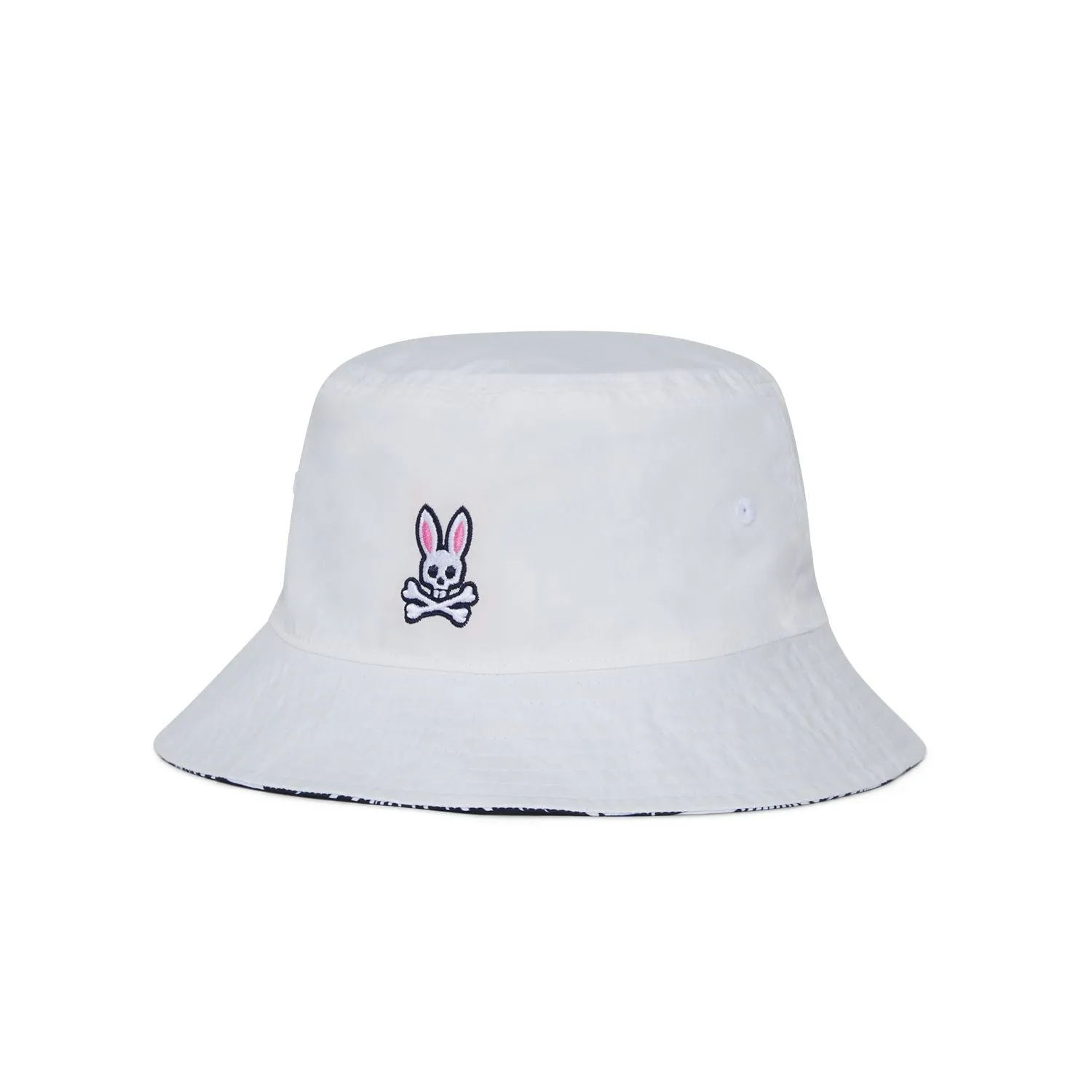 Psycho Bunny Exton Bucket Hat - White