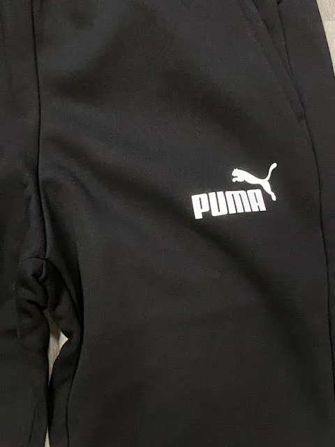 Puma Men's tracksuit with hood and front pocket 670034 01 black