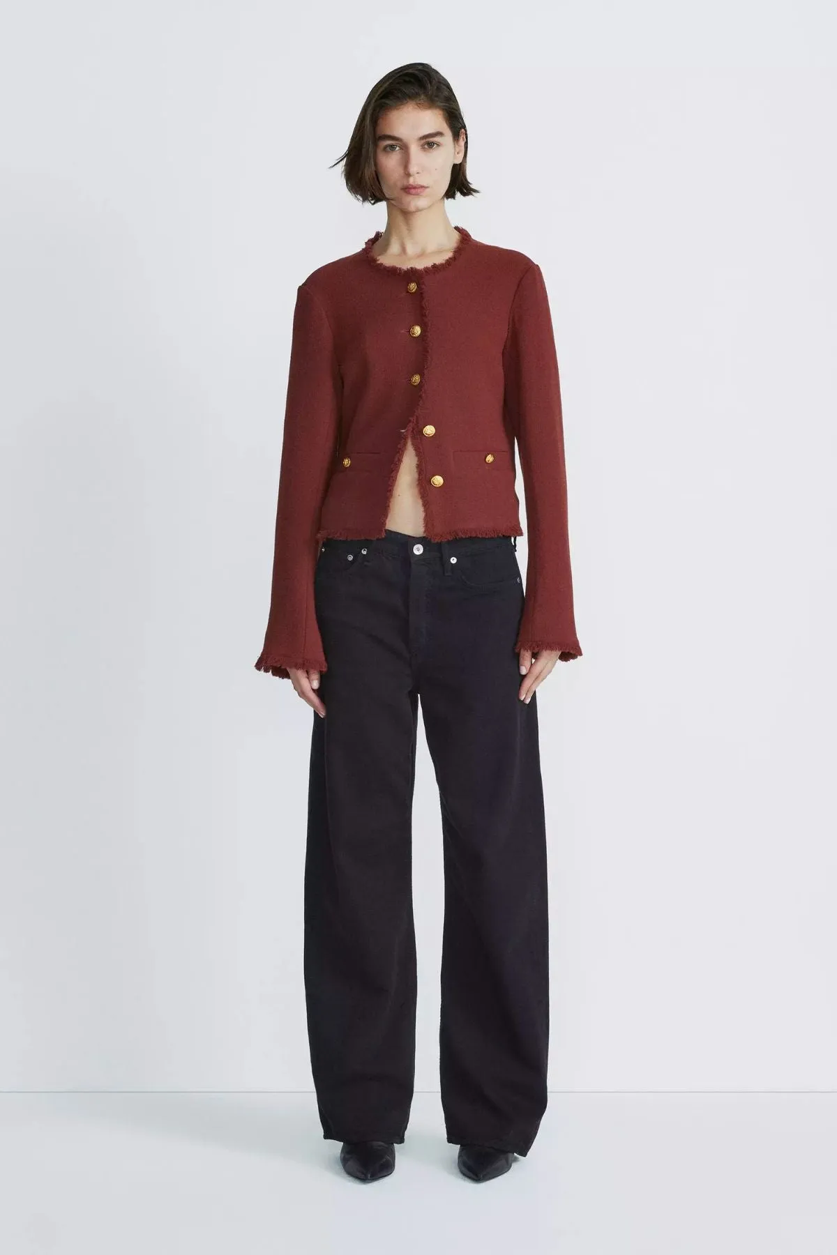 Rag & Bone Carmen Jacket - Mahogany