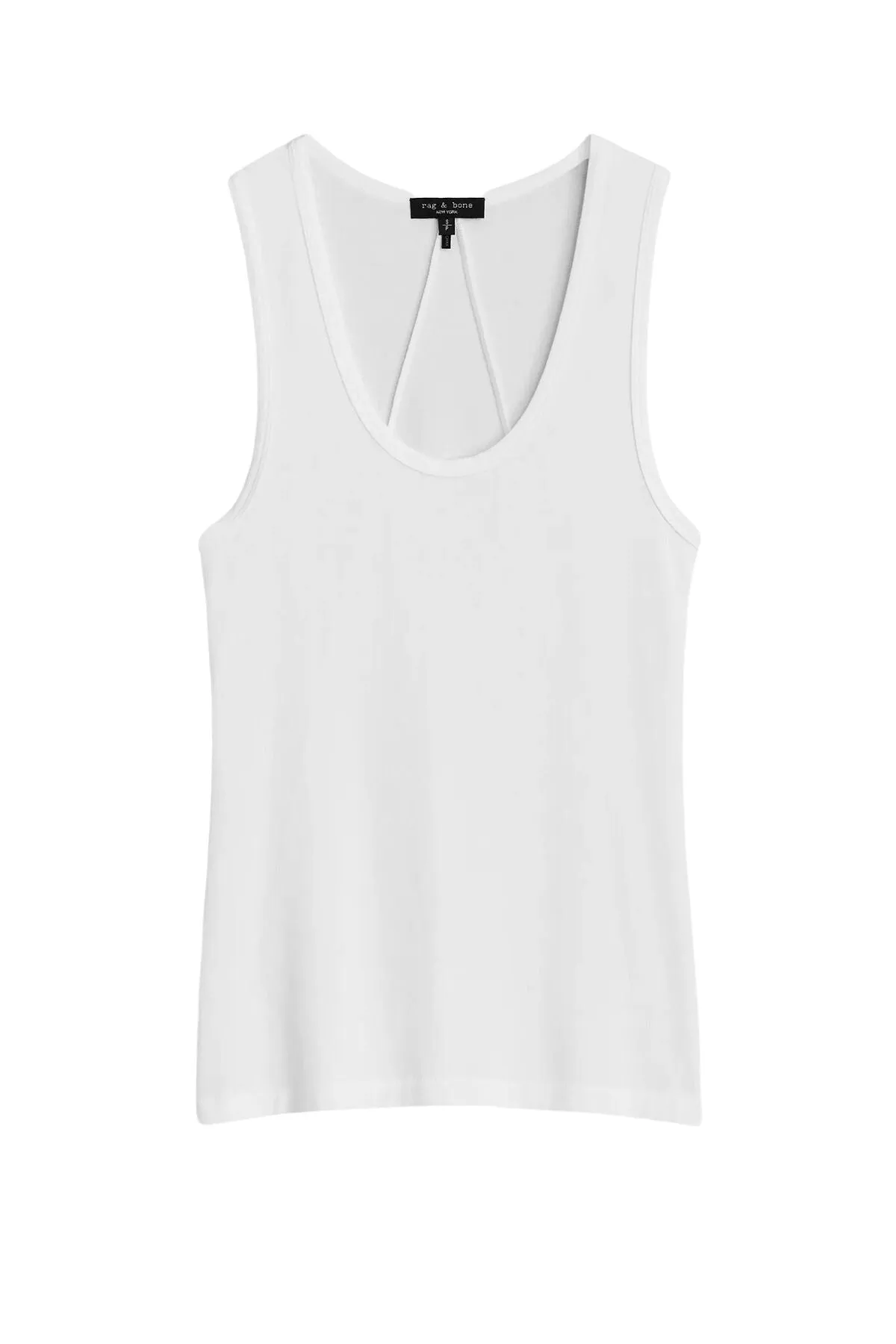 Rag & Bone Luca Cotton Tank - White