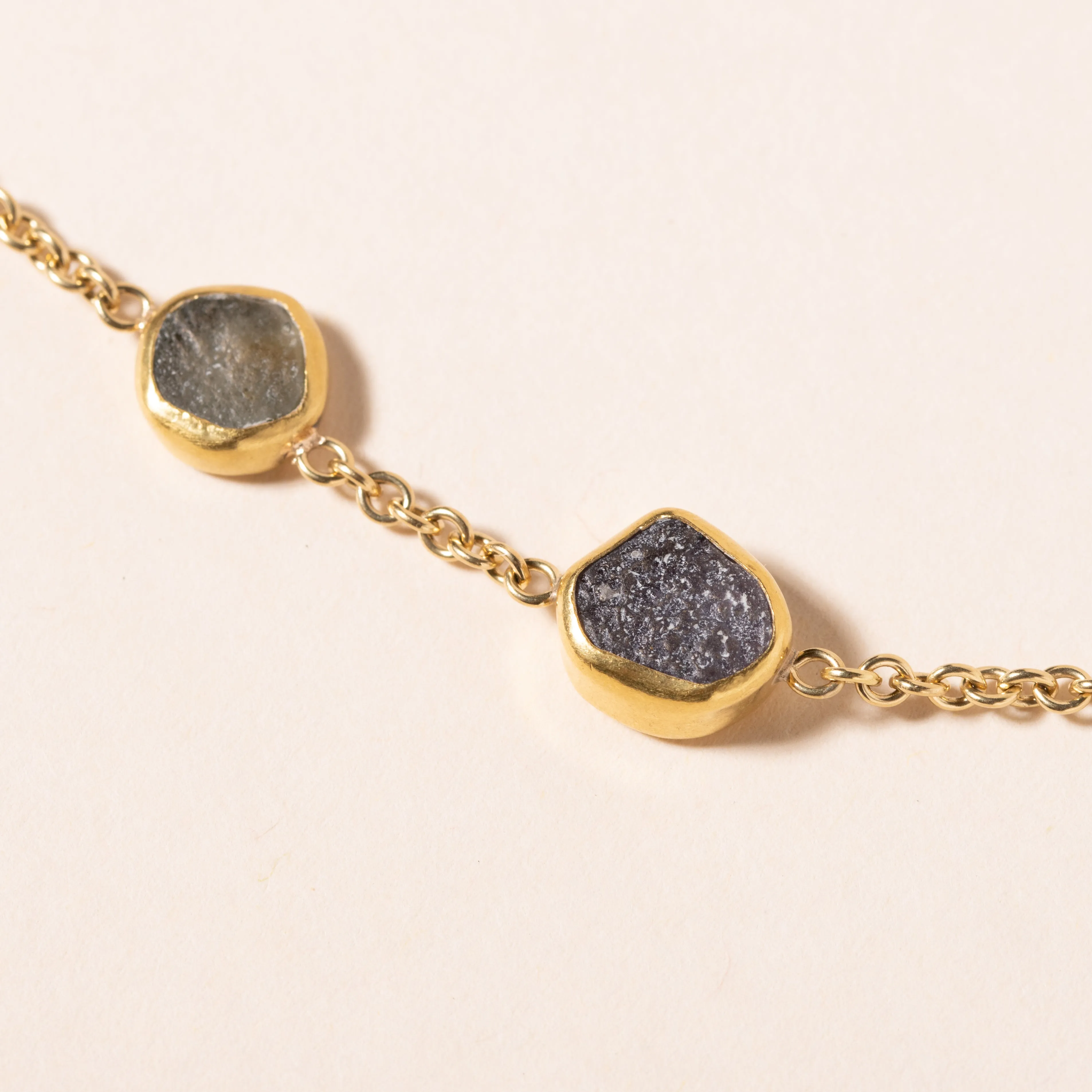 Raw Sapphire Necklace