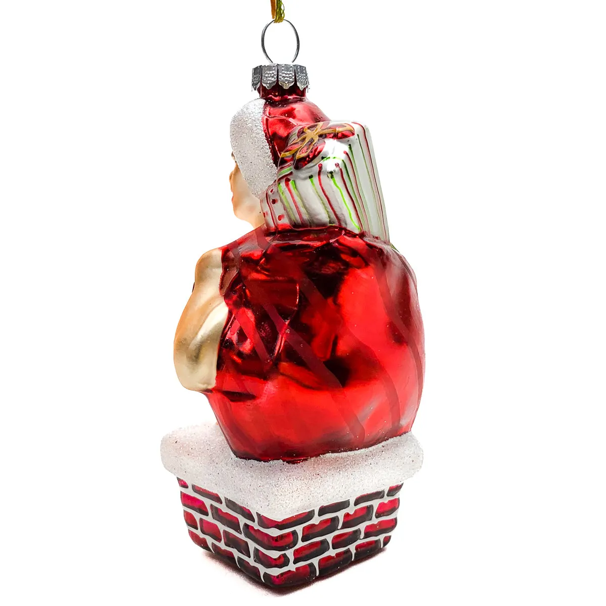 Santa's Muscly Helper Ornament