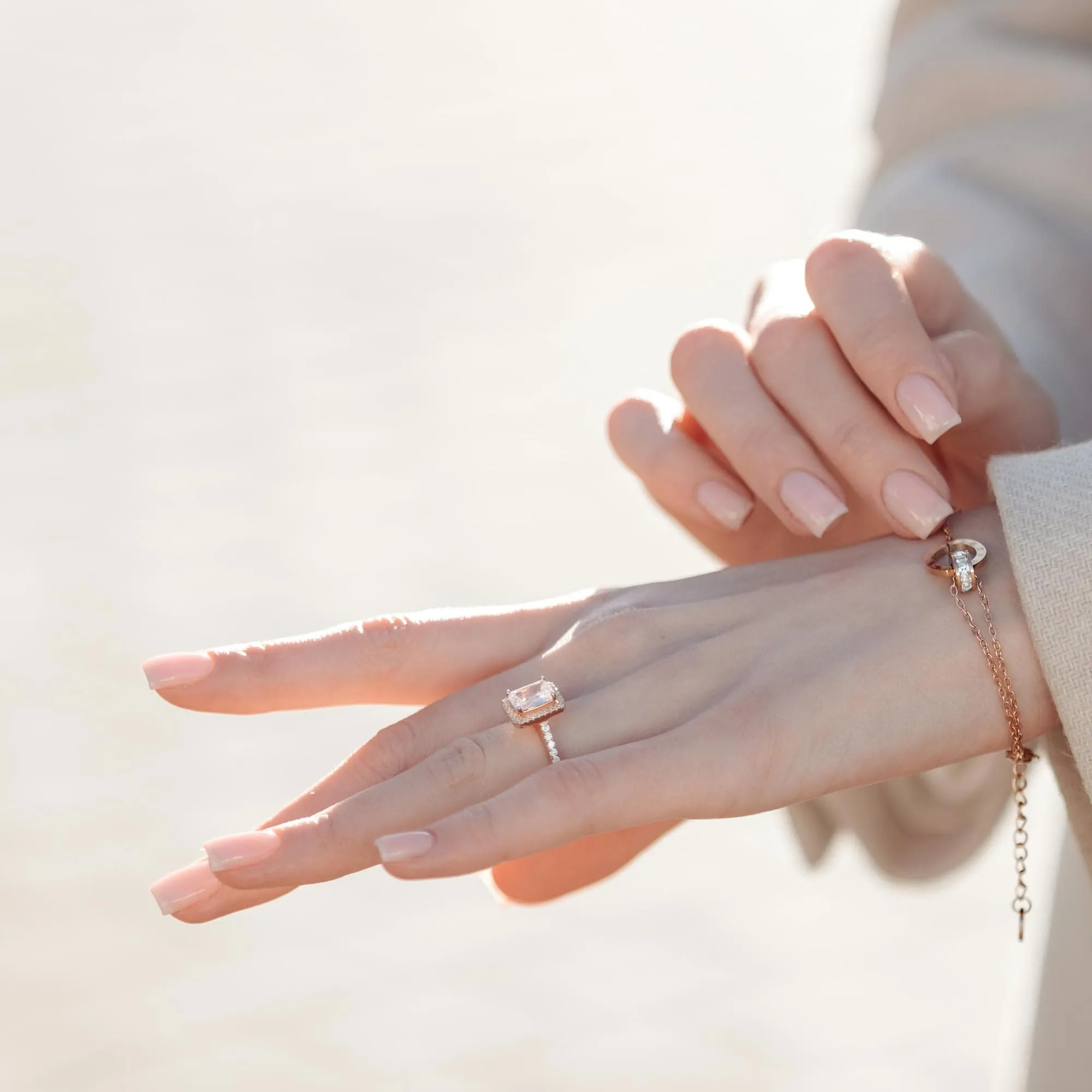 Silver Rectangle Ring