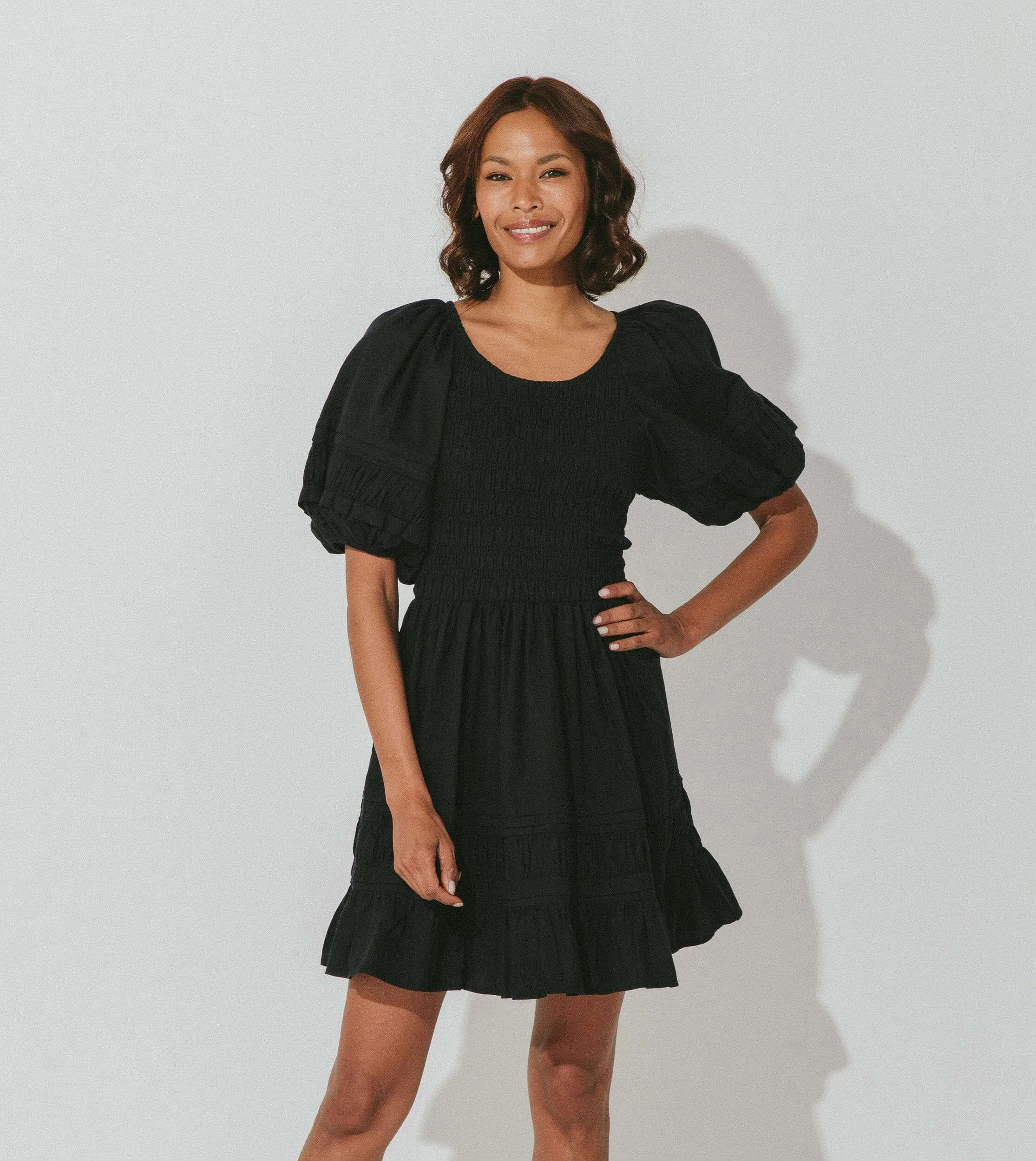 Stasia Mini Dress | Black