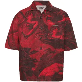 STONEWASHED PROVIDENCE SHIRT (RED)