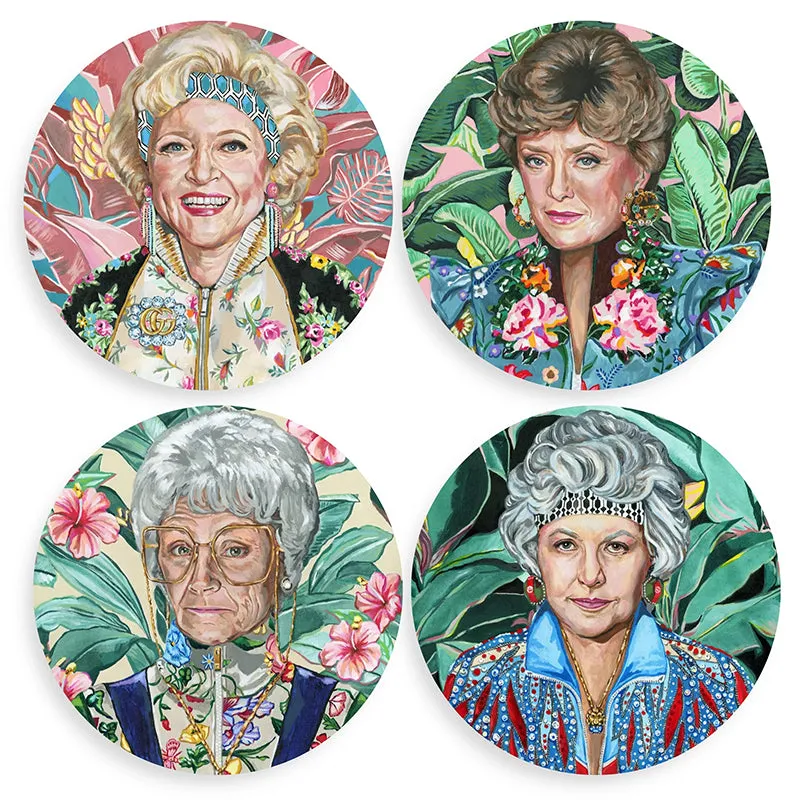 TART BY TAYLOR | Golden Girls Coaster Set