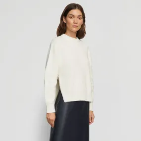 Tate Organic Cotton Side-Zip Sweater