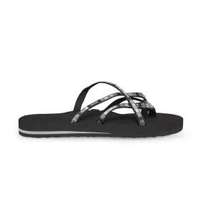 Teva Olowahu Pana Black / Grey Sandals - Women's