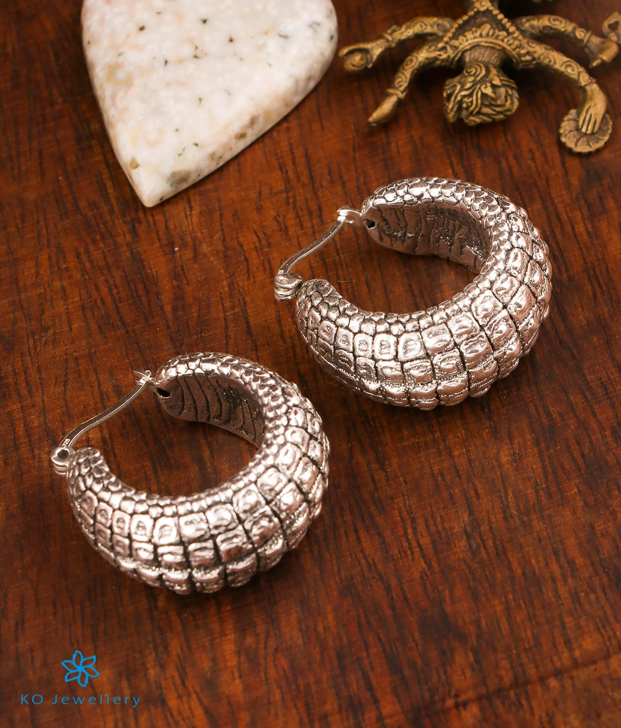 The Dome Silver Hoops