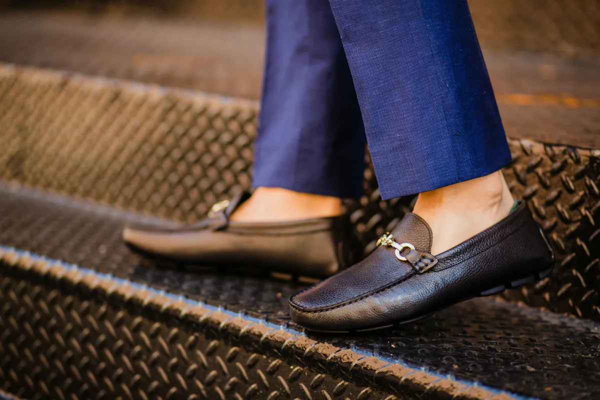 The Woods Bit Driving Loafer - Nero