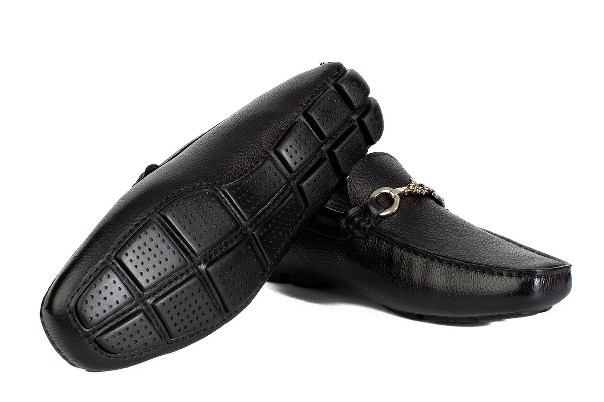 The Woods Bit Driving Loafer - Nero