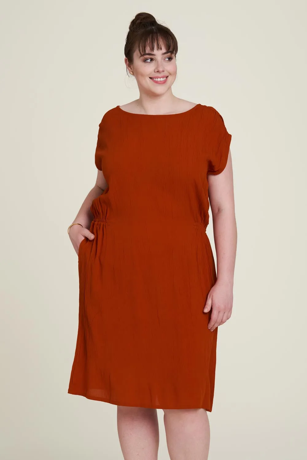 Tranquillo Red Earth EcoVero Dress