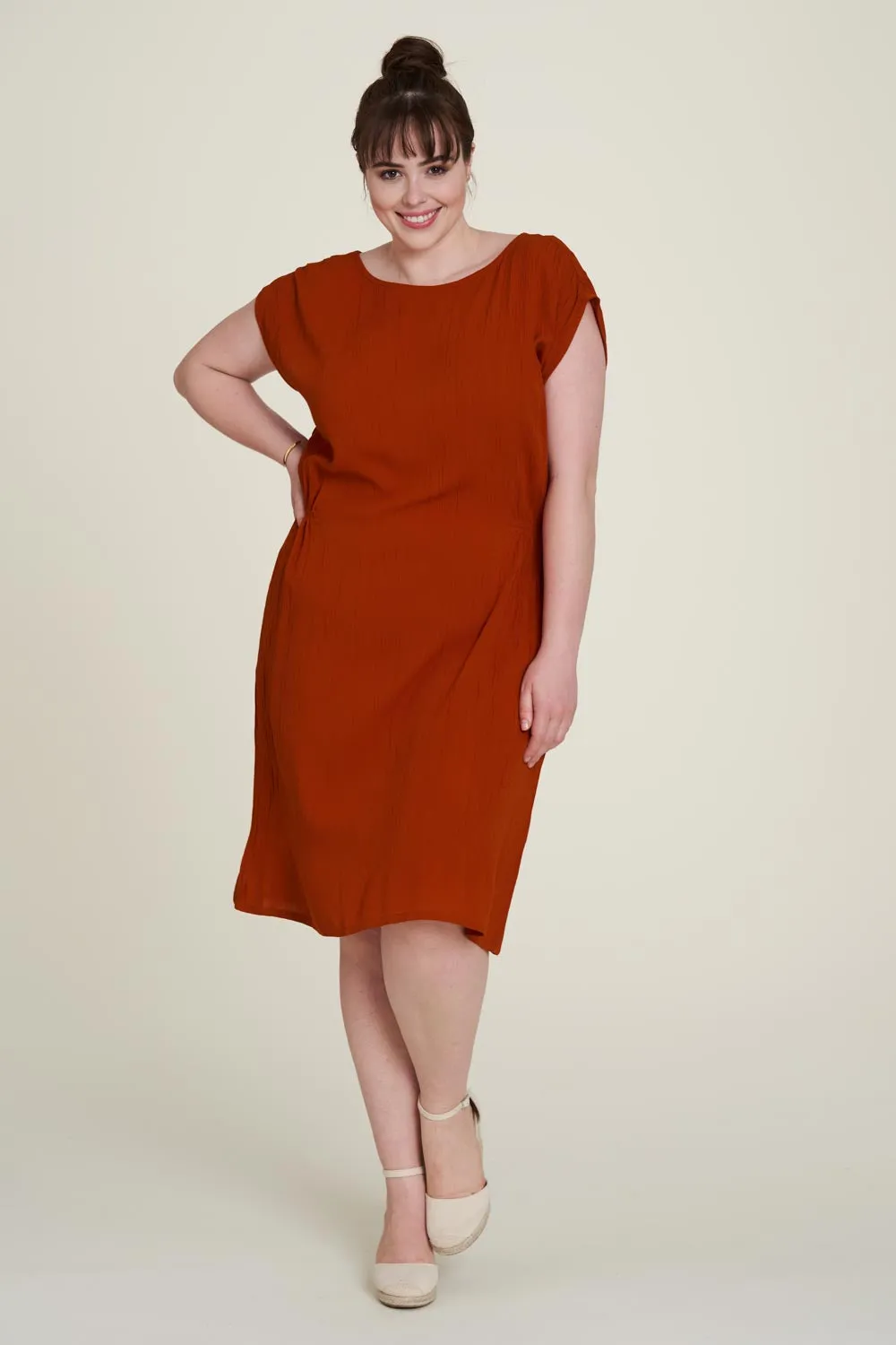 Tranquillo Red Earth EcoVero Dress