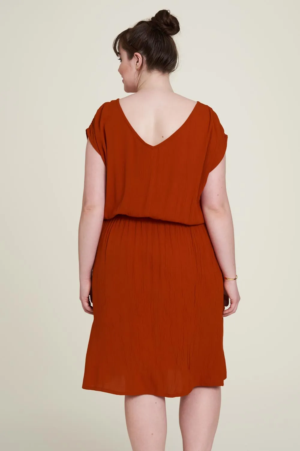 Tranquillo Red Earth EcoVero Dress