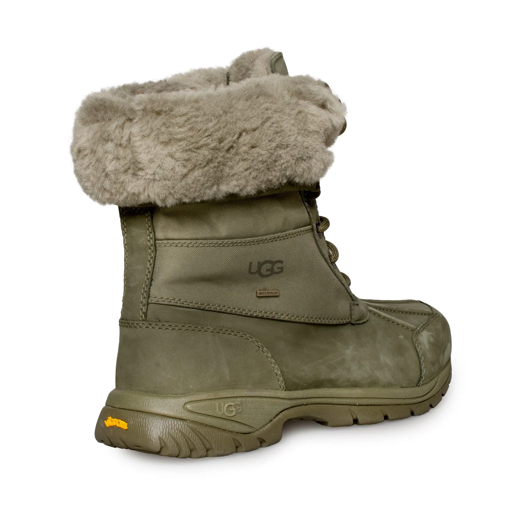 UGG Butte Mono Moss Green Boots - Men's