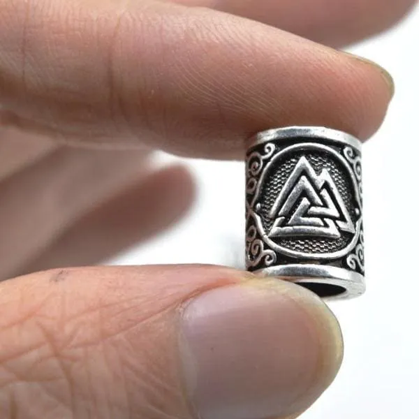 Valknut Beard Ring