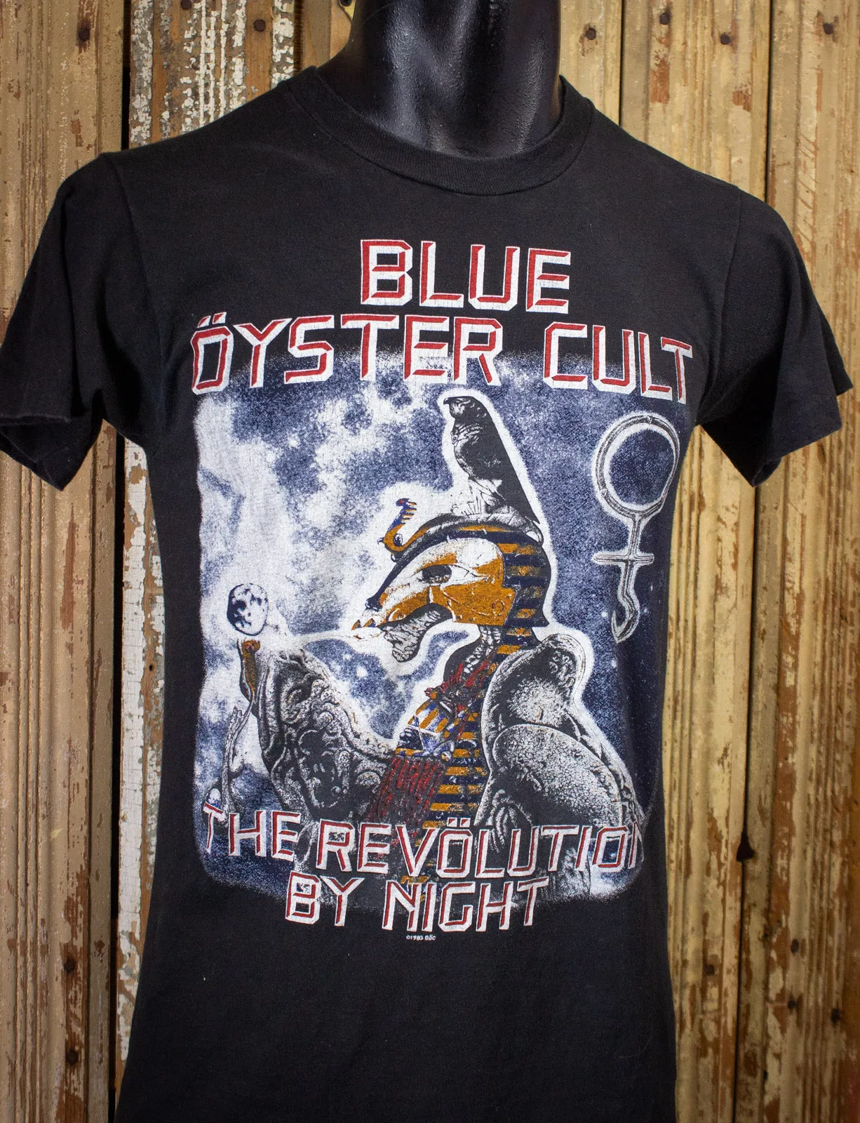 Vintage Blue Oyster Cult The Revolution By Night Concert T Shirt 1983 Small