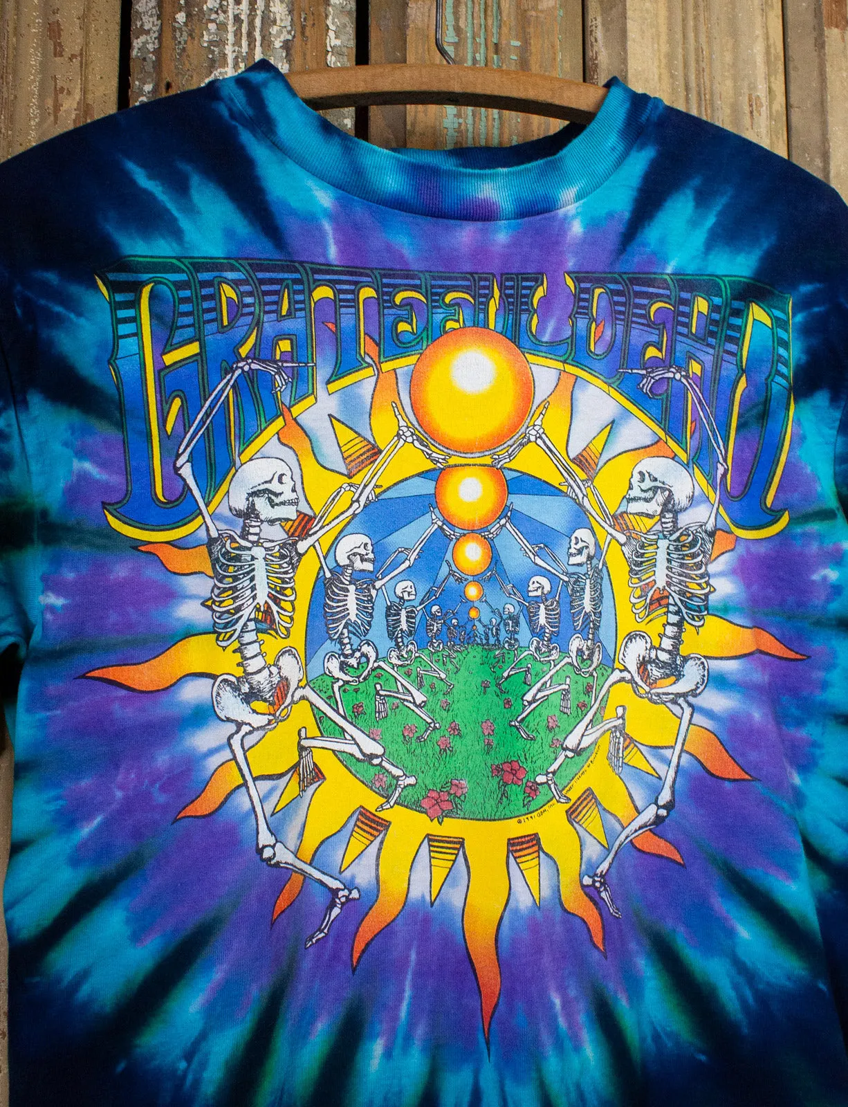 Vintage Grateful Dead Summer Tour Concert T Shirt 1991 Large