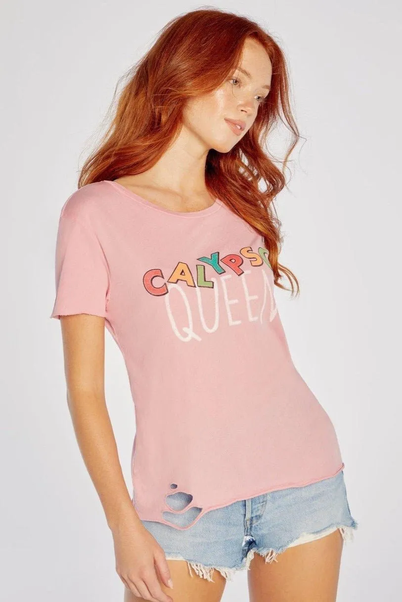 Wildfox Calypso Queen Stellar Crew T-Shirt