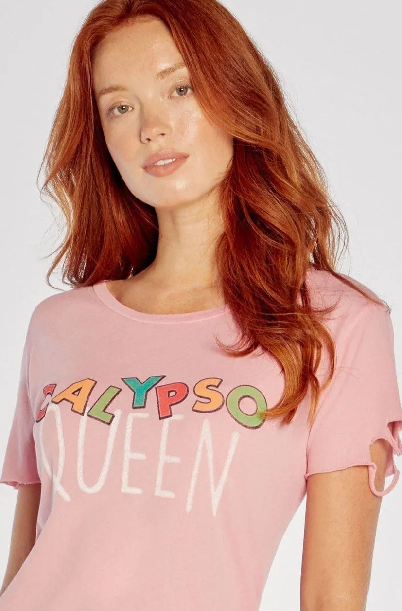 Wildfox Calypso Queen Stellar Crew T-Shirt